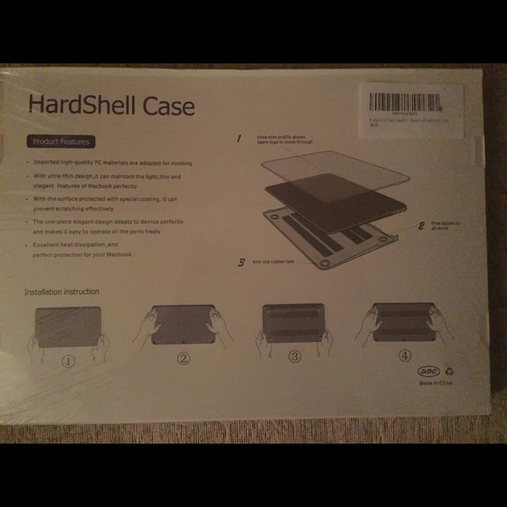 HardShell case for MacBook Air 13 inch